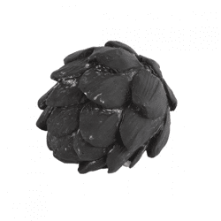 Countryfield Statue Artischocke Jaro schwarz 10,5 cm