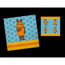 DIE MAUS - Servietten - 33 x 33 cm