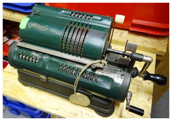 Ein Posten Walther-Rechenmaschinen (17 Stück)