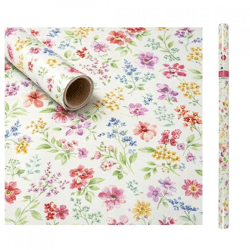 Geschenkpapier Blumen 200 x 70 cm