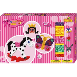 HAMA 8713 - Bügelperlen Maxi - Gigantische Geschenkpackung pink