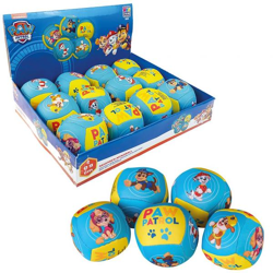 Happy People 16913 - PAW Patrol neoprene ball in a display of 12 - 9 cm