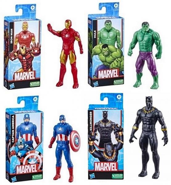 Hasbro F50975L04 - Marvel 6 Actionfiguren 4 - fach sortiert