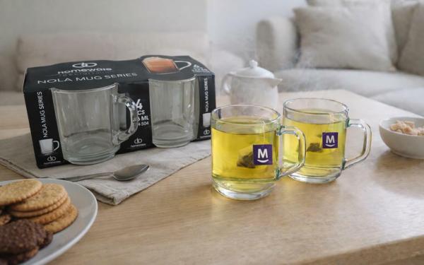 Haushaltswaren Glas Nola 246 ml 4 Stück