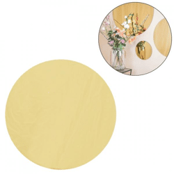 Housevitamin wall mirror round gold 80 cm