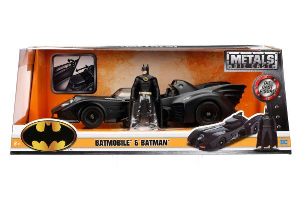 Jada Toys 253215002 - Batman 1989 Batmobile, 1:24 - Modellauto