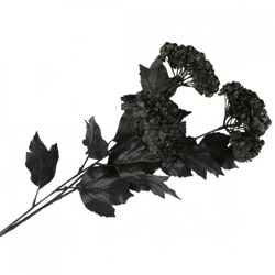 Artificial flower Viburnum black 67 cm