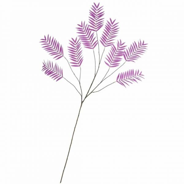 Kunsttak Palm Leaf paars 150 cm