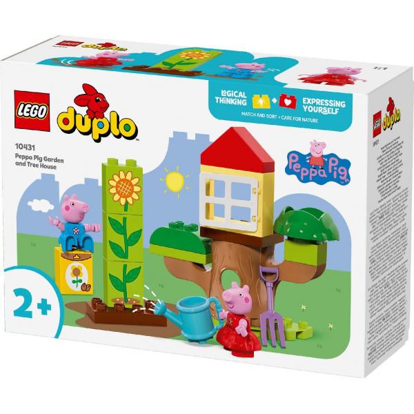 LEGO&reg; DUPLO&reg; 10431 - Peppas Garten mit Baumhaus (20 Teile)