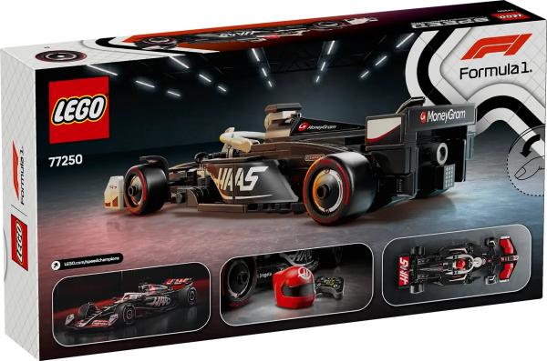 LEGO&reg; Speed Champions 77250 - MoneyGram Haas F1&reg; Team VF-24 Rennauto (242 Teile)