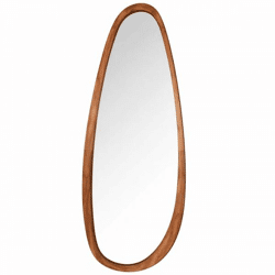 Len-Fra wall mirror Valeria walnut 70 x 150 cm