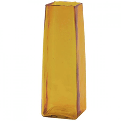 Light and Living Vase Iduna gelb 35 cm