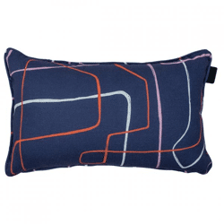 Madison cushion Joah dark blue 50 x 30 cm