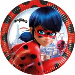 MIRACULOUS LADYBUG - 8 FSC Next Generation Paper Plates 23cm