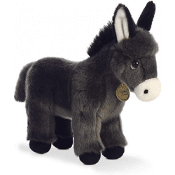 MiYoni donkey foal approx. 28cm - plush figure