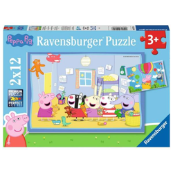 Peppa Pig: Peppa's Adventure - Puzzle 2x12 pieces