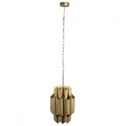 PTMD pendant lamp Terrin gold colored 55 cm
