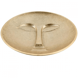 Bowl face golden 39 cm
