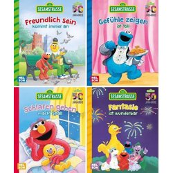 Sesame Street Pixi: 1-4 - 24 mini-booklets in a display