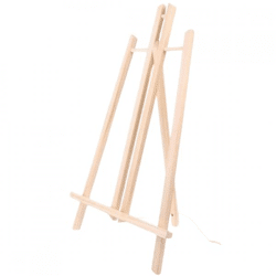 Painter's easel table model wood natural 50 cm