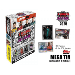 Turbo Attax Formula 1 TC 2025 - MEGA TINS Diamond Edition