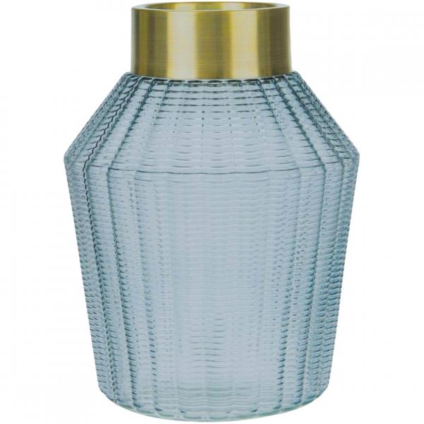 Vase blau 28 cm