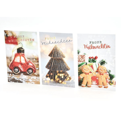 Weihnachtskarte - sortiert