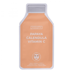 YEAUTY Tuchmaske Papaya-Calendula-Vitamin C