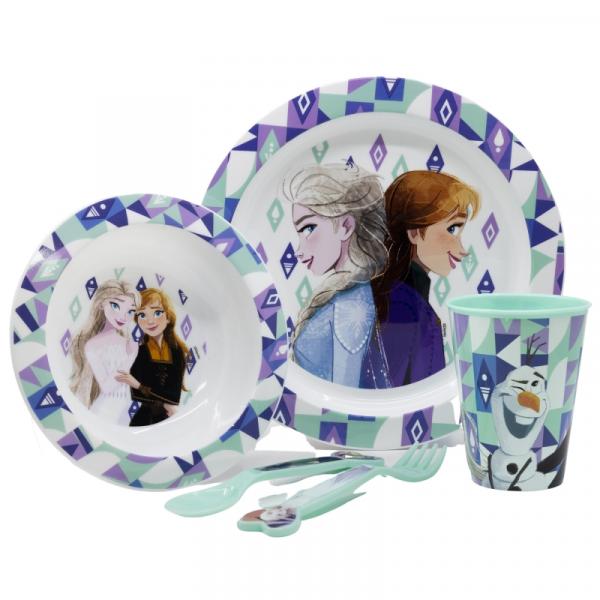 Disney Frozen / Ice Queen - 5-piece breakfast set