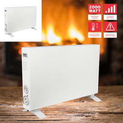 Convector heater, Basic, large, white, approx. 68x45cm