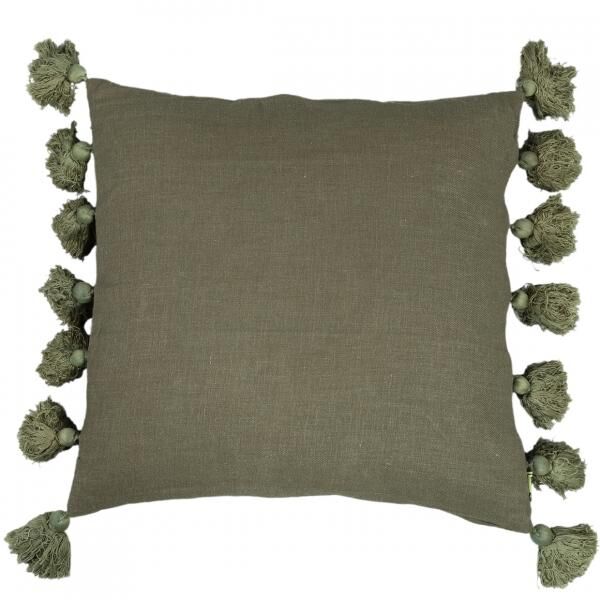 PTMD Kissen Dolly taupe 45 cm