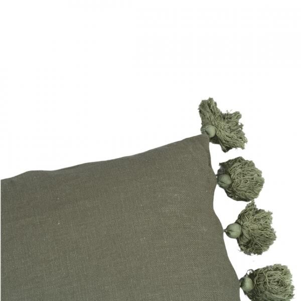 PTMD Kissen Dolly taupe 45 cm