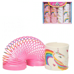 Stair runner unicorn rainbow 6.5 cm 4 assorted