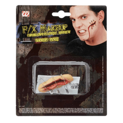 Wound with safety pins