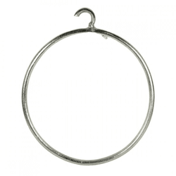 Anhänger Kreis Silber 53 cm