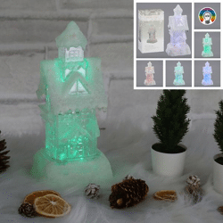 LED glam house, color change, 6LED, 25 cm h