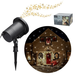 LED projector, warm white stars
