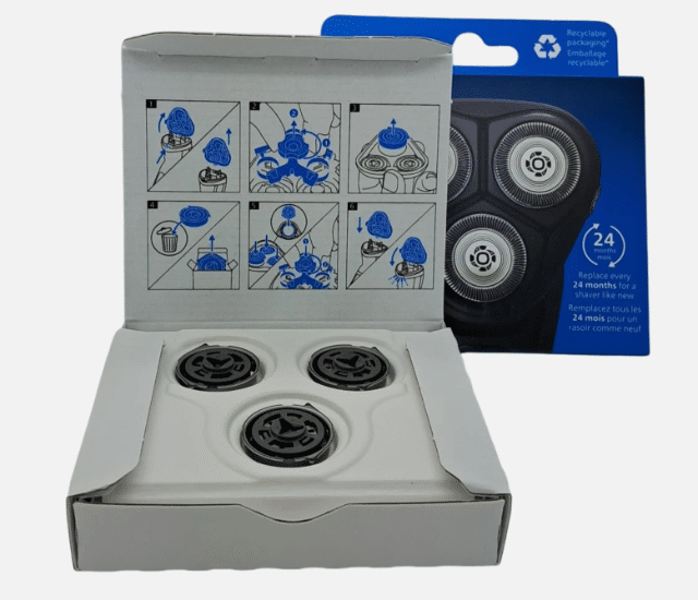 PHILIPS SH30/50 Ersatzscherköpfe für Series S1000 & S3000 – Neuware