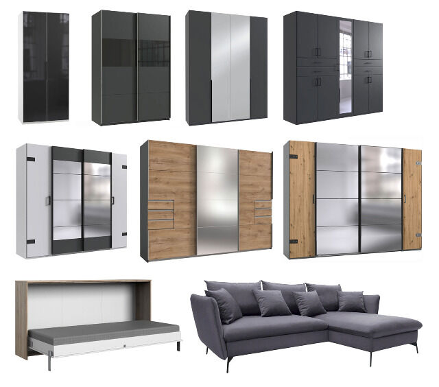 Posten 1x Lademeter diverse Holzmöbel B-Ware Restposten Paketware zu verkaufen