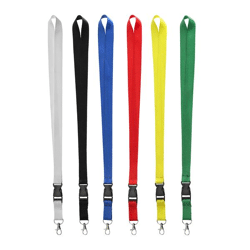 Schlüsselband, Lanyard,  Basic, 6/s
