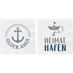 Napkins, AHOI, 2/s, pack of 20