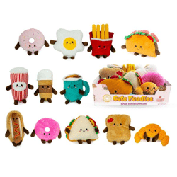Snack Mix in display plush figure - 12 assorted - 16-22 cm