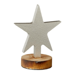 Star on foot, approx. 11cmH
