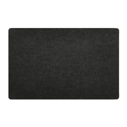 Placemat felt anthracite approx. 45cm x 30cm 