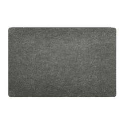 Placemat felt gray approx. 45cm x 30cm 