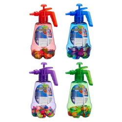Water balloon pump XXL with 100 water balloons, 4/s