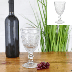 Wine glass Mandala transparent, approx. 300ml