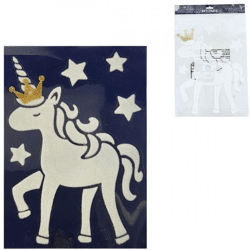 Fensteraufkleber Einhorn 40 cm
