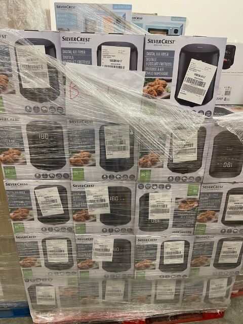 Markenware Haushaltskleingeräte – Mikrowellen & Heißluftfritteusen – A-Ware OVP – Exportposten