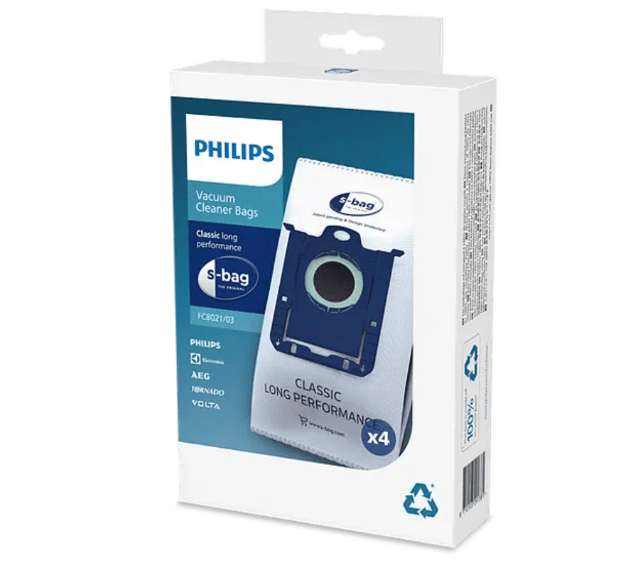 PHILIPS FC8021/03 s-bag Staubsaugerbeutel – Neuware